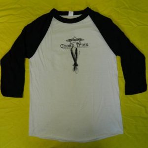 Vintage CHEAP TRICK 1982 CREW JERSEY t-shirt tour