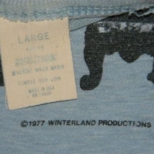 Vintage FLEETWOOD MAC 1977 Rumours Promo T-Shirt 70s