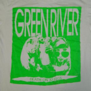 Vintage GREEN RIVER DEATH ON 10 LEGS 80S T-SHIRT MINT L