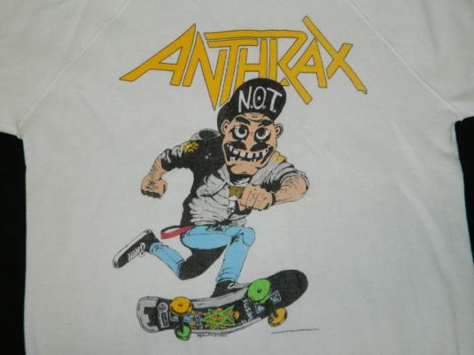 Vintage ANTHRAX 1987 MOSH IT UP! SWEATSHIRT t-shirt tour
