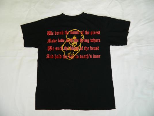 Vintage VENOM 1996 BLACK METAL T-Shirt ’96