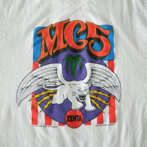 Vintage The MC5 1990 T-SHIRT ZENTA Original