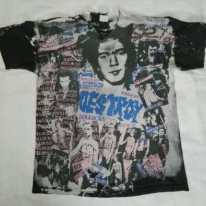 Vintage SID VICIOUS DESTROY 80S T-Shirt sex pisols