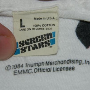 Vintage MICHAEL JACKSON BEAT IT 1984 LARGE T-Shirt Original