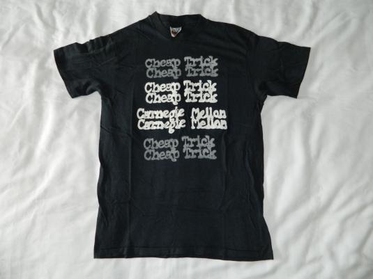 Vintage CHEAP TRICK EARLY 80S WORKING CREW TOUR T-Shirt