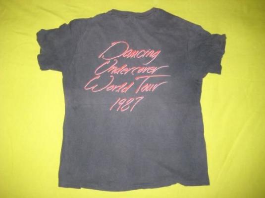 vintage RATT 1987 DANCING UNDERCOVER Tour T-Shirt concert | Defunkd