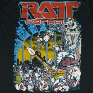 vintage RATT 1984 OUT OF THE CELLAR T0UR T-Shirt 80s Patrol