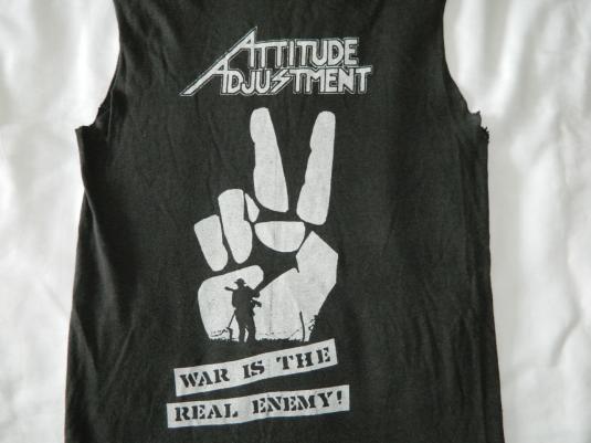 Vintage ATTITUDE ADJUSTMENT 80S TOUR T-SHIRT