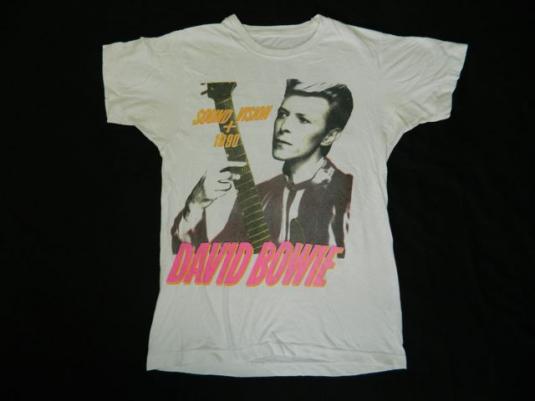 Vintage DAVID BOWIE SOUND + VISION 1990 TOUR T-Shirt