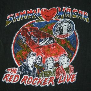 Vintage SAMMY HAGAR 80S TOUR T-Shirt
