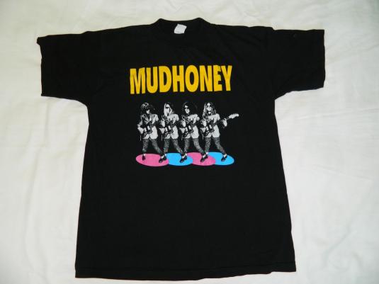 Vintage MUDHONEY 1992 EUROPEAN TOUR T-Shirt