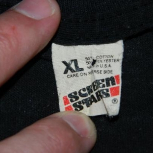 Vintage THE EXPLOITED 80S ORIGINAL T-Shirt Screen Stars XL
