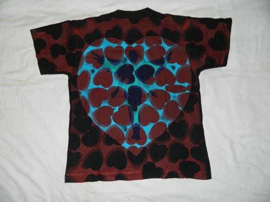 Vintage NIRVANA 1993 HEART-SHAPED BOX GIANT Tee Jays T-Shirt