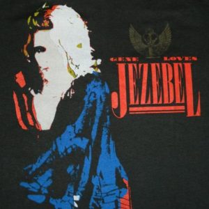 Vintage GENE LOVES JEZEBEL 1988 T-Shirt 80s NOS tour