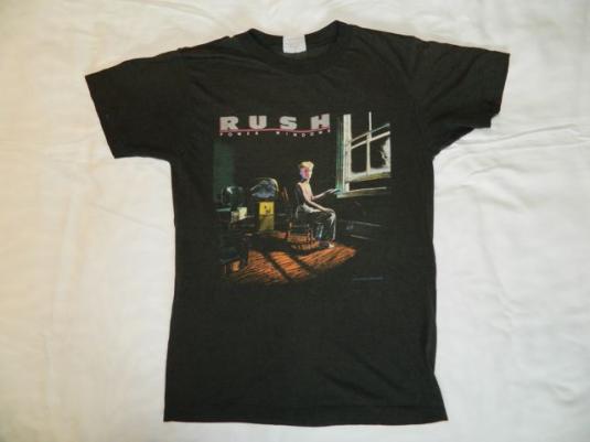 Vintage RUSH 1985 Power Windows Tour T-shirt Defunkd