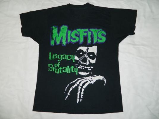 Vintage MISFITS 80s Legacy Of Brutality T-Shirt XL