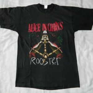 Vintage ALICE IN CHAINS 1993 ROOSTER T-Shirt dirt ORIGINAL