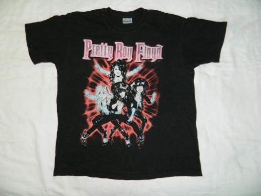 Vintage PRETTY BOY FLOYD 1989 TOUR T-Shirt concert 80s