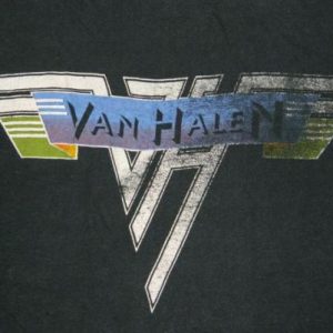 Vintage VAN HALEN 1979 PROMO T-SHIRT tour concert 70s