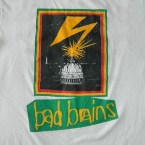 Vintage BAD BRAINS 1987 RETURN TO HEAVEN TOUR T-SHIRT 80s