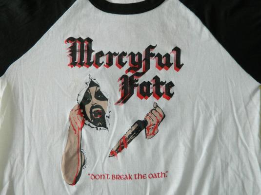 Vintage MERCYFUL FATE 1984 DON’T BREAK THE OATH TOUR T-SHIRT