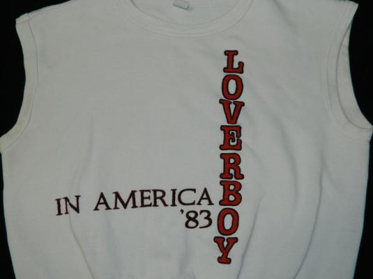 loverboy concert t shirt