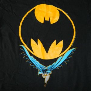 Vintage BATMAN 1988 T-SHIRT DC COMICS 80S