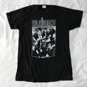 Vintage MUDHONEY 1989 CONCERT T-SHIRT TOUR GRUNGE 80S