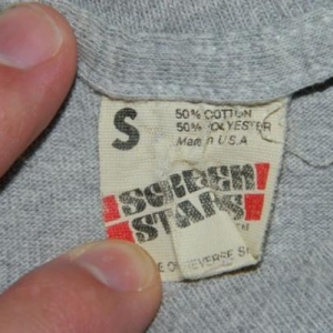 Vintage JOAN JETT 80S WORLD TOUR II T-Shirt tour concert