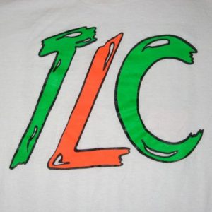 vintage TLC 1992 TOUR T-Shirt concert hip hop 90s
