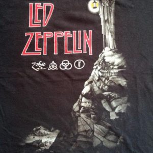 Vintage LED ZEPPELIN IV T-SHIRT 90s Medium