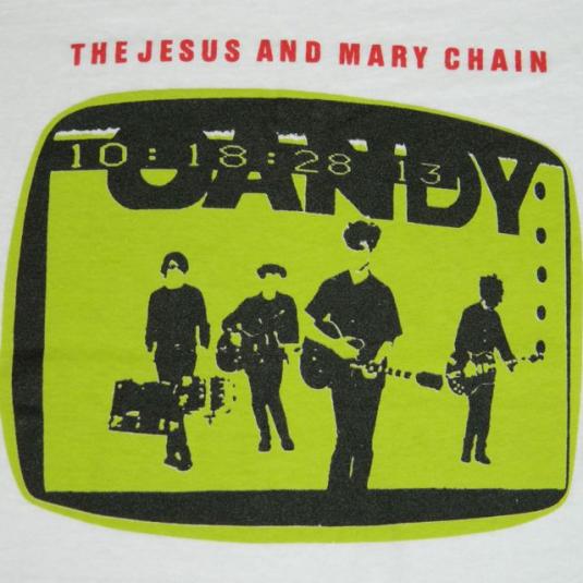 Vintage THE JESUS AND MARY CHAIN Psychocandy T-Shirt 1985 | Defunkd