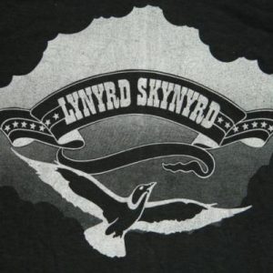 Vintage LYNYRD SKYNYRD 70s SMALL Tour T-Shirt MINT!