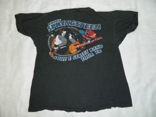 vintage BRUCE SPRINGSTEEN 1978 TOUR T-Shirt 70s concert | Defunkd