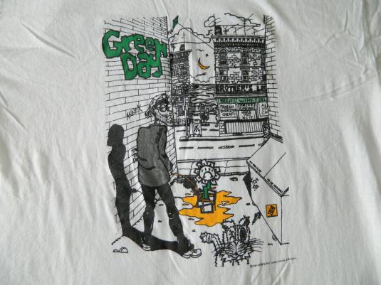 Vintage GREEN DAY 1994 T-SHIRT TOUR CONCERT DOOKIE 90S