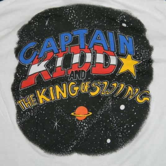 Vintage BON JOVI 1989 TOUR T-Shirt CAPTAIN KIDD