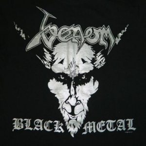 Vintage VENOM 1996 BLACK METAL T-Shirt '96