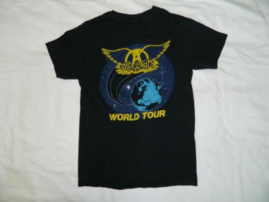 Vintage 1979 AEROSMITH TOUR T-Shirt 70s NIGHT IN THE RUTS