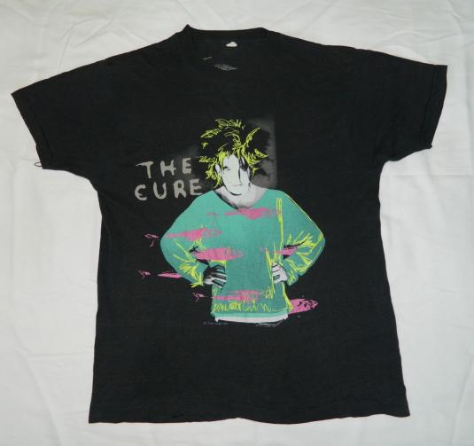 Vintage THE CURE 1986 BEACH PARTY TOUR T-Shirt 80s concert