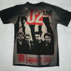 Vintage U2 1984 CONCERT T-Shirt The Unforgettable Fire