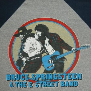 Vintage BRUCE SPRINGSTEEN L 1980-1981 TOUR JERSEY t-shirt