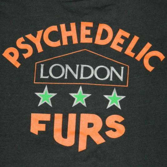Vintage PSYCHEDELIC FURS 80s T-Shirt london Pretty In Pink