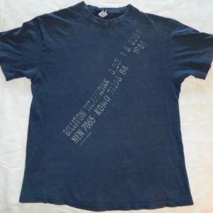 Vintage NEW ORDER 1986 BROTHERHOOD TOUR T-Shirt concert tee