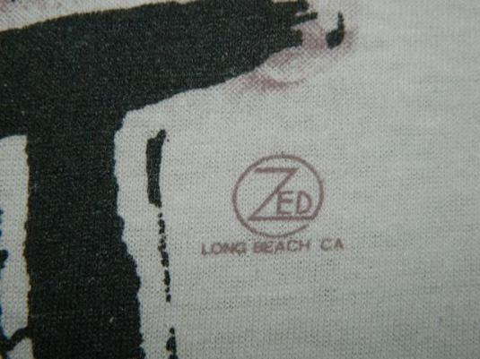 Vintage MINOR THREAT ZED RECORDS 80S T-Shirt