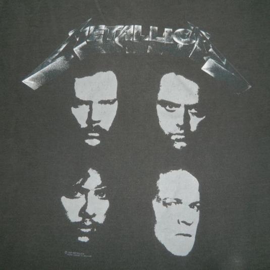 Vintage METALLICA 1991-1992 TOUR T-Shirt concert 90s | Defunkd