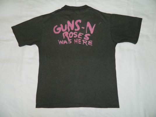 Vintage GUNS N ROSES 1987 APPETITE FOR DESTRUCTION T-Shirt