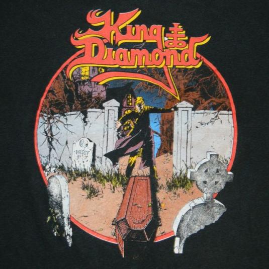 Vintage KING DIAMOND 1989 CONSPIRACY TOUR TShirt concert Defunkd