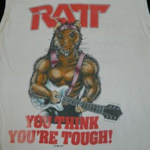 Vintage RATT 80s IRVINE MEADOWS CONCERT T-Shirt tour 1985