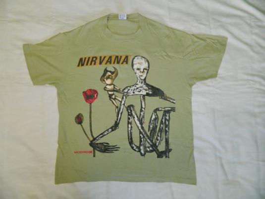 Vintage NIRVANA 1993 INCESTICIDE T-Shirt Original