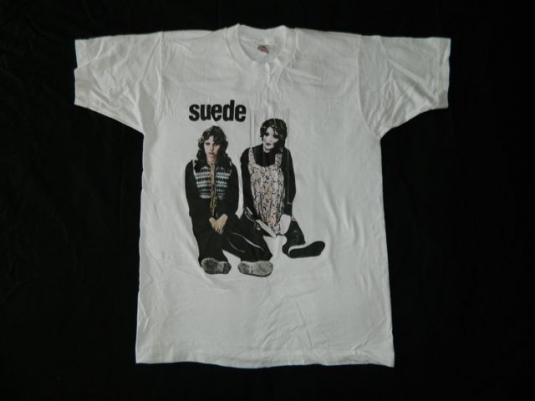 Vintage SUEDE 1993 THE DROWNERS T-Shirt 90s band | Defunkd